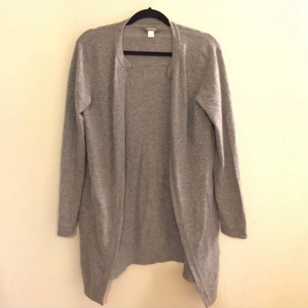- Nordstrom Brand 80% wool 20% cashmere slip pockets Cardigan Small